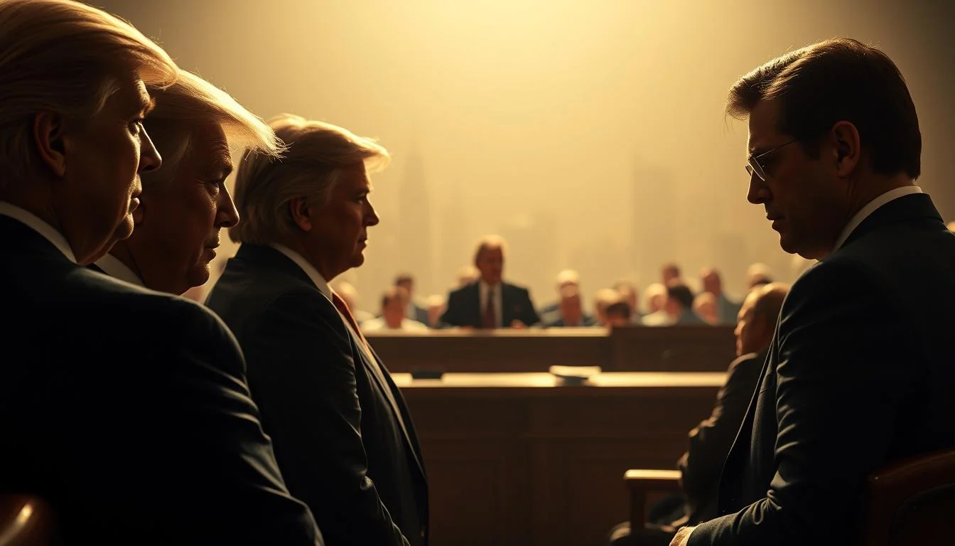 Trump and Corney prosecution