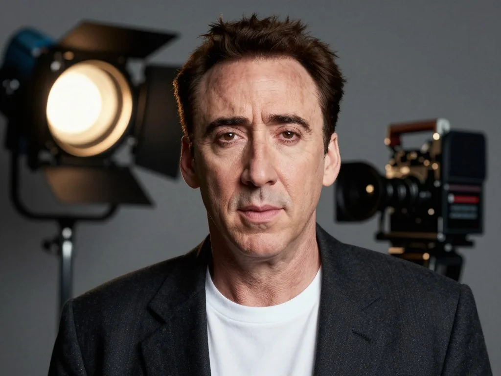 Young Nicolas Cage Coppola in his early acting days
